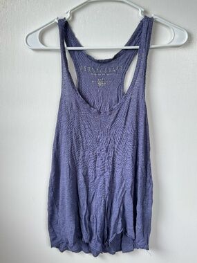 Blue Aeropostale racerback tank top size XS